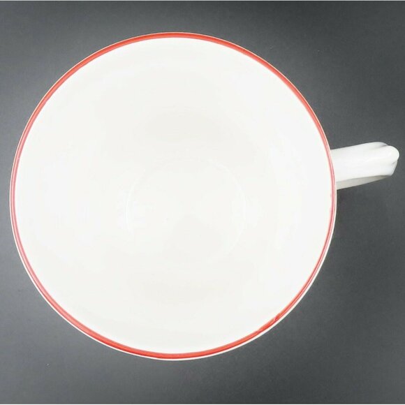 Farberware White Christmas Holiday Mugs Set Of 2 Katherine Babanovsky Design - Picture 8 of 12